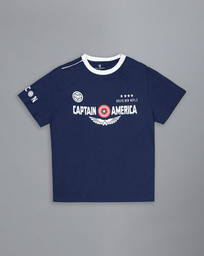 Captain America Regular Fit Tshirt Women