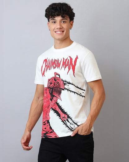 Chainsaw Man  Regular Fit Tshirt  Men