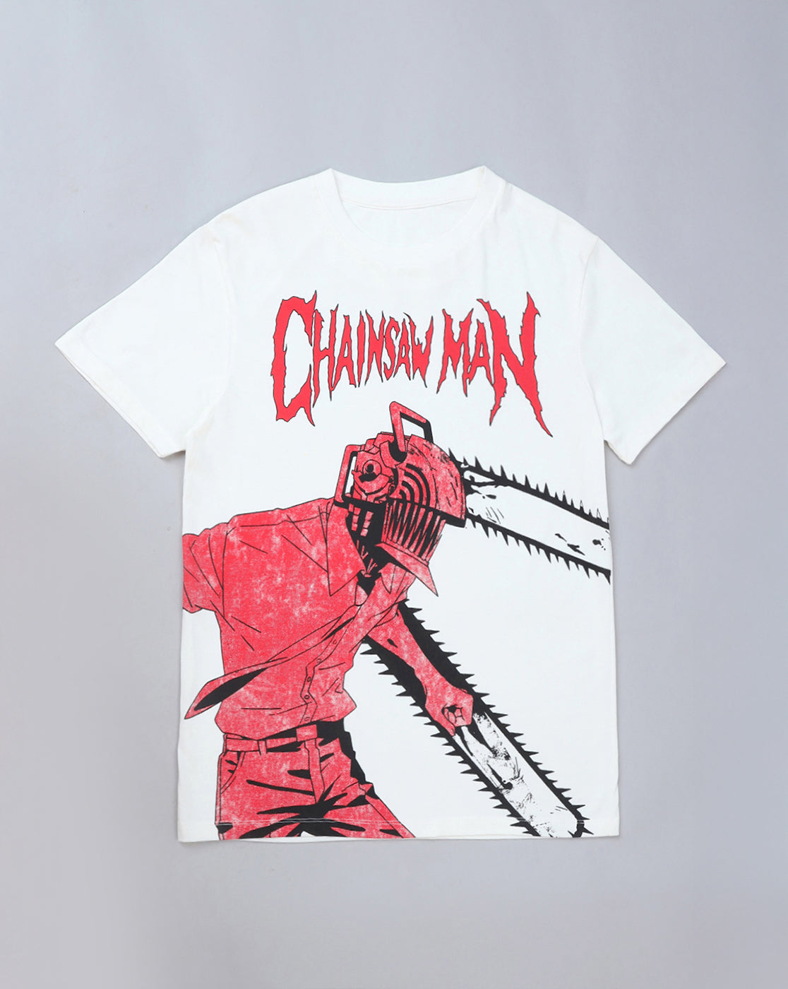 Chainsaw Man Printed Regular Fit Tshirt For Men
