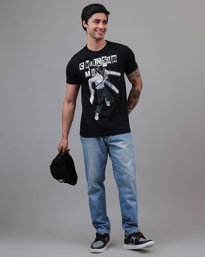 Chainsaw Man  Regular Fit Tshirt  Men
