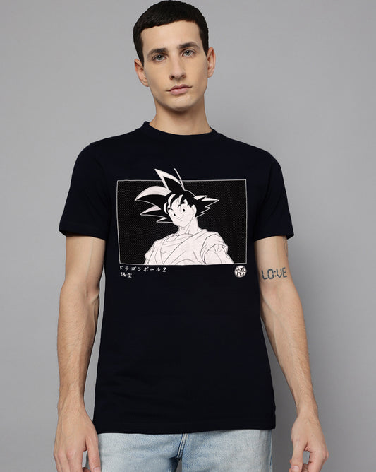 Dragon Ball Z Printed Regular Fit Tshirt Men