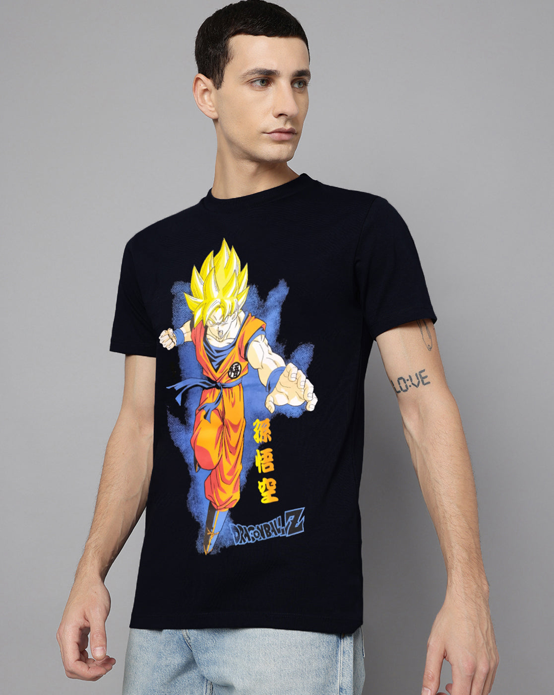 Dragon Ball Z Goku Super Saiyan Tshirt Men
