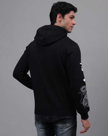 Dragon Ball Z: Goku Anime  Regular Black & Grey Hoodie  Men