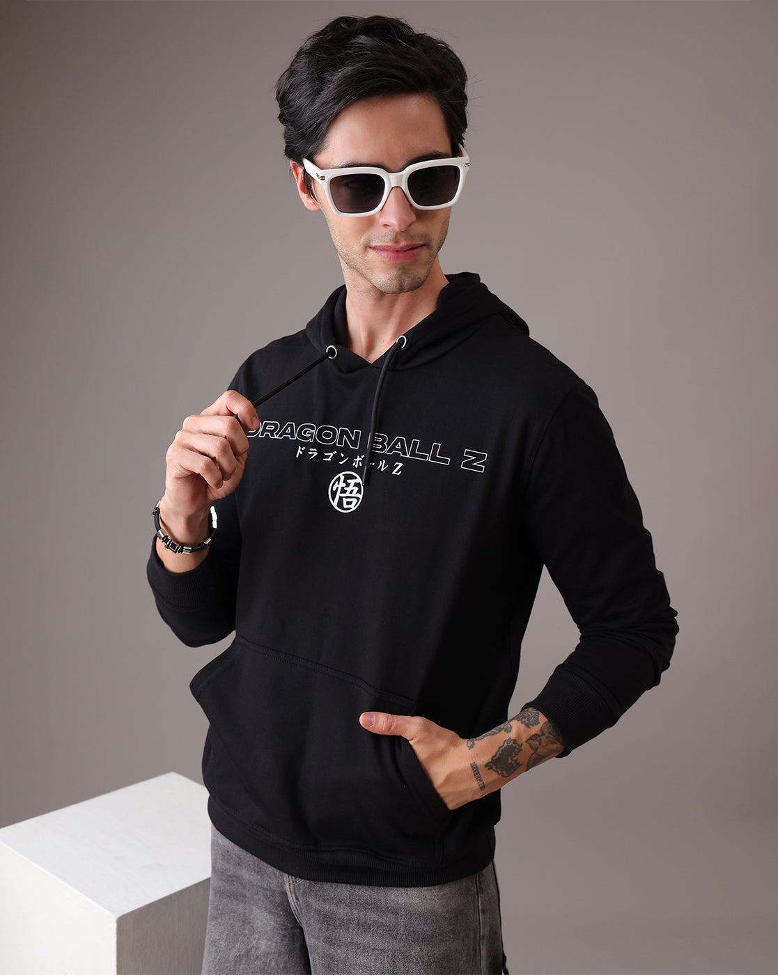 Dragon Ball Z  Regular Fit Hoodie  Men