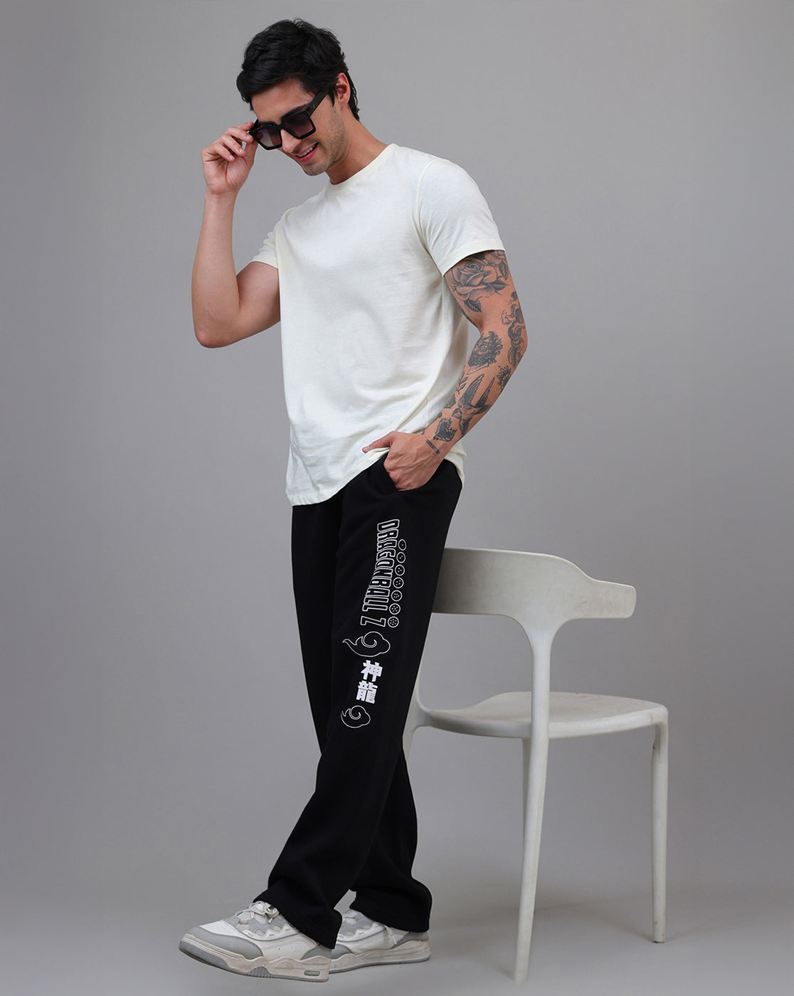 Dragon Ball Z Printed Regular Fit Jogger For Men