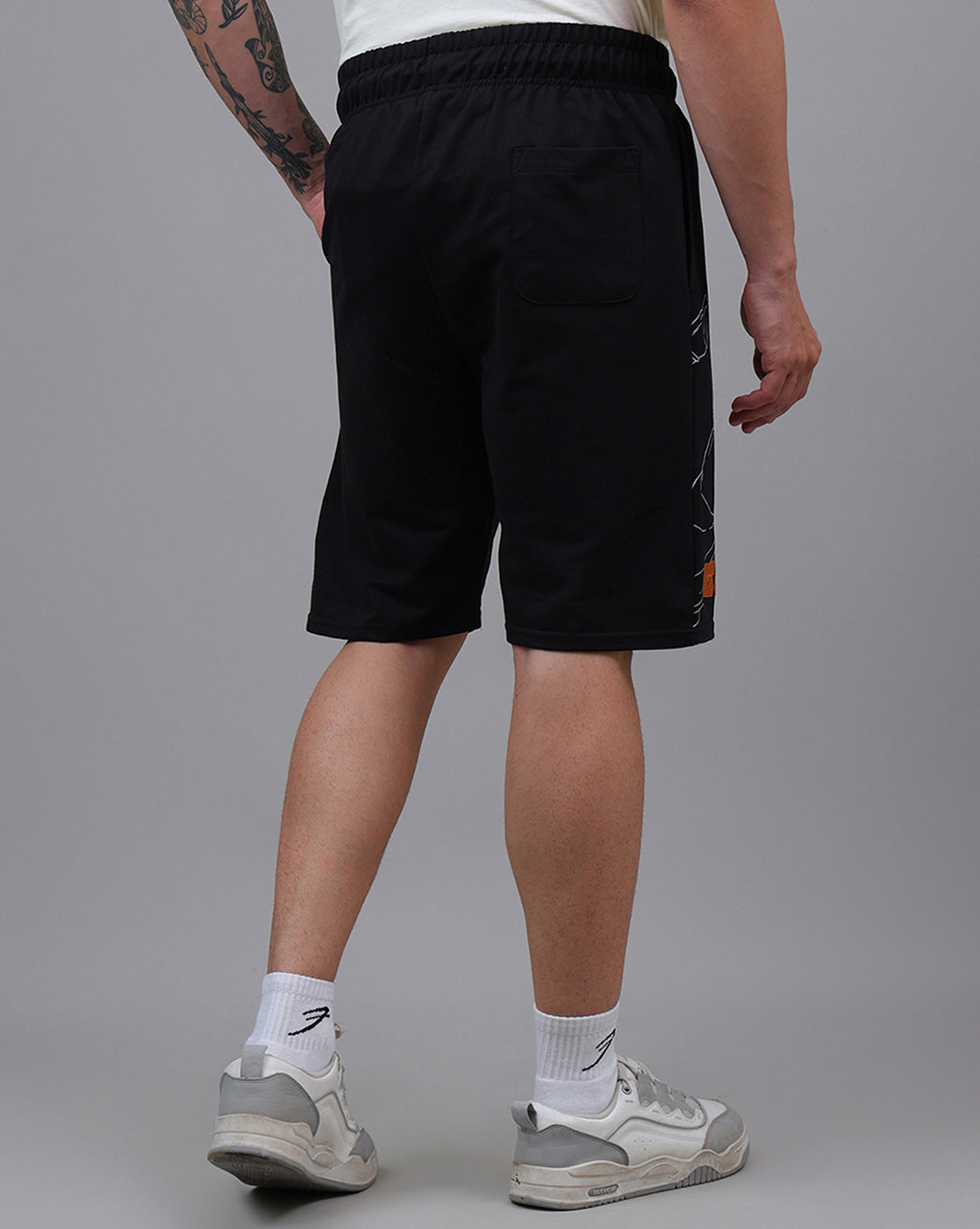Dragon Ball Z Printed Regular Fit Shorts For Men