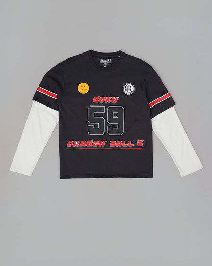 Dragon Ball Z Goku Doctor Sleeve Oversized Tshirt  Men