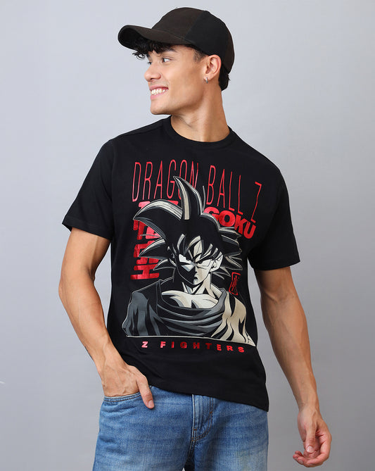 GOKU Printed Oversized Tshirt For Men