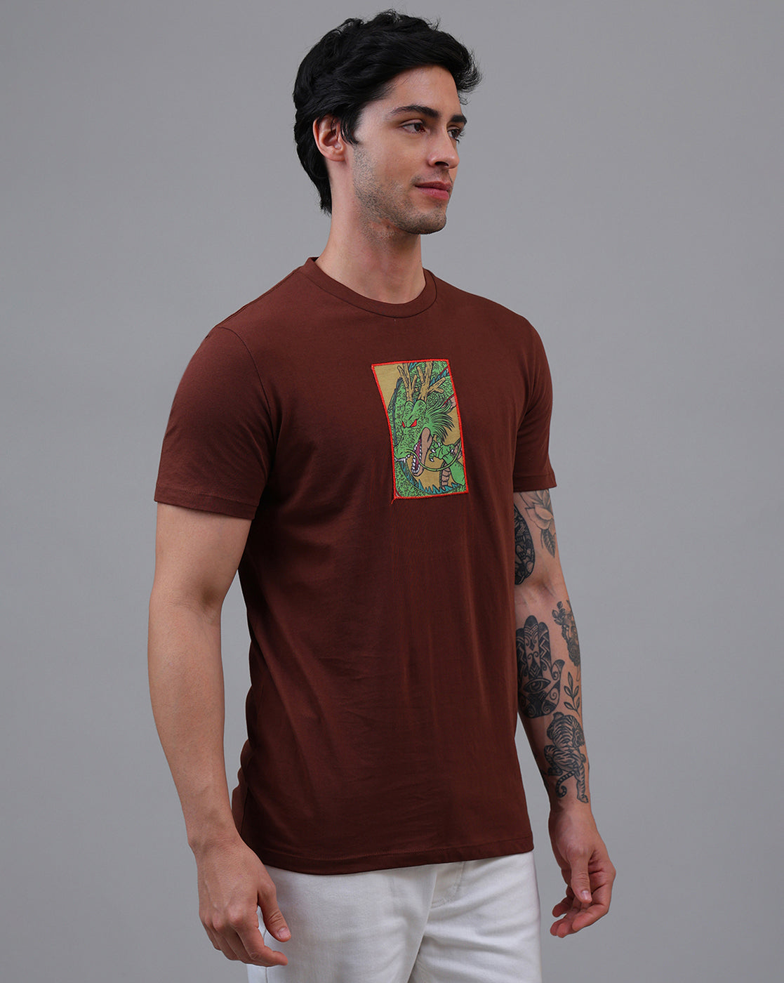 Dragon Ball Z Printed Regular Fit Tshirt For Men