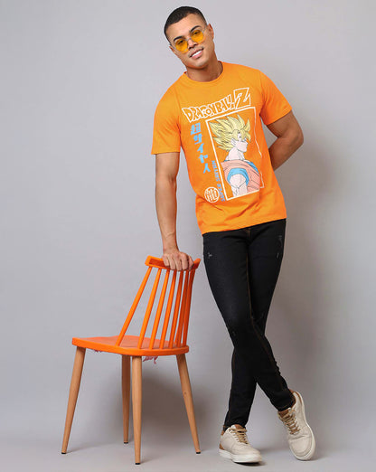 Dragon Ball Z  Regular Fit Tshirt  Men