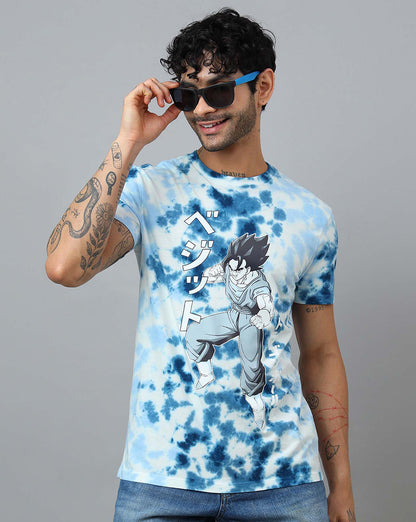 GOKU Tie-Dye Regular Fit Tshirt  Men