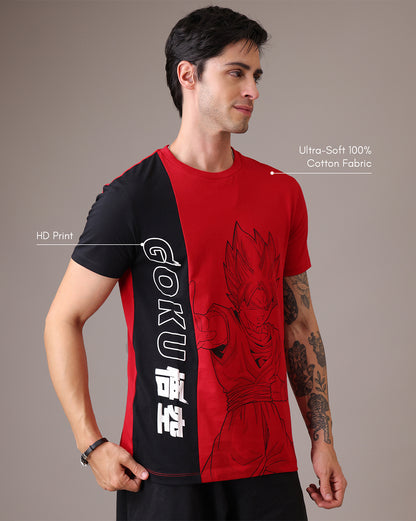 Dragon Ball Z Goku Regular Fit Tshirt Men