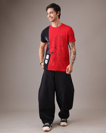 Dragon Ball Z Goku Regular Fit Tshirt Men