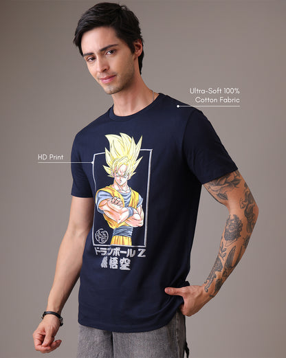 Dragon Ball Z Super Saiyan Goku Tshirt Men