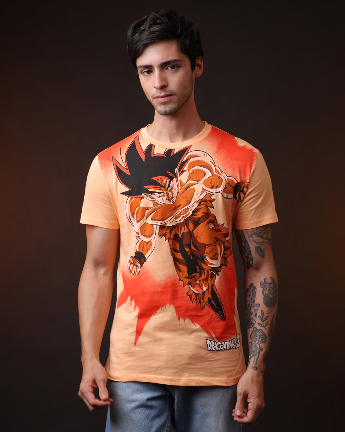 Dragon Ball Z Regular Fit Tshirt  Men