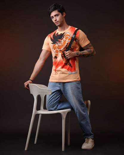 Dragon Ball Z Regular Fit Tshirt  Men