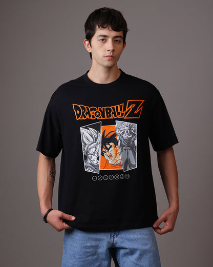 Dragon Ball Z Oversized Tshirt  Men