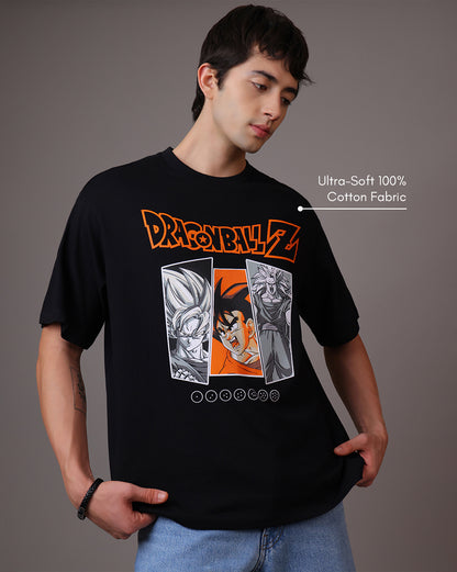 Dragon Ball Z Oversized Tshirt  Men