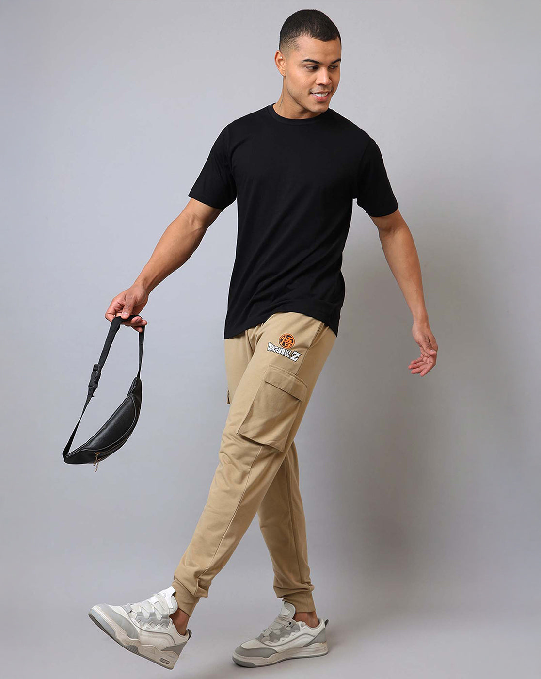 Dragon Ball Z Printed Regular Fit Jogger For Men