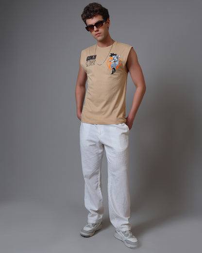 Dragon Ball Z Regular Fit Muscle Tee Men
