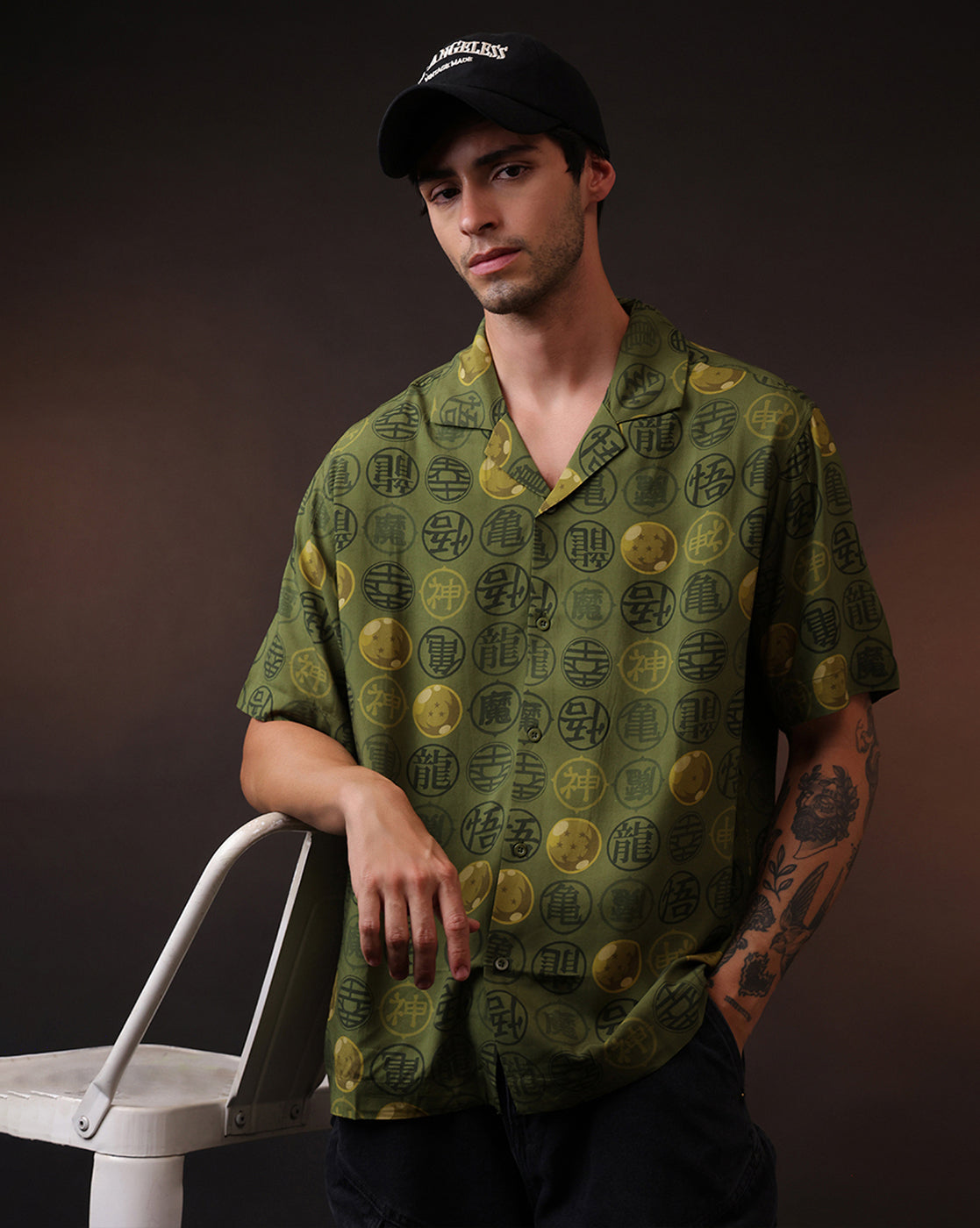 Dragon Ball Z Regular Fit Casual Shirt