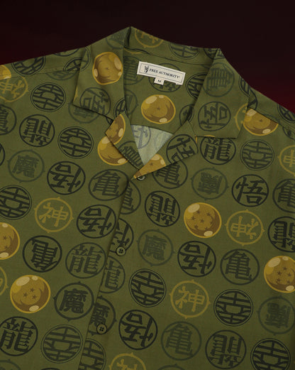 Dragon Ball Z Regular Fit Casual Shirt
