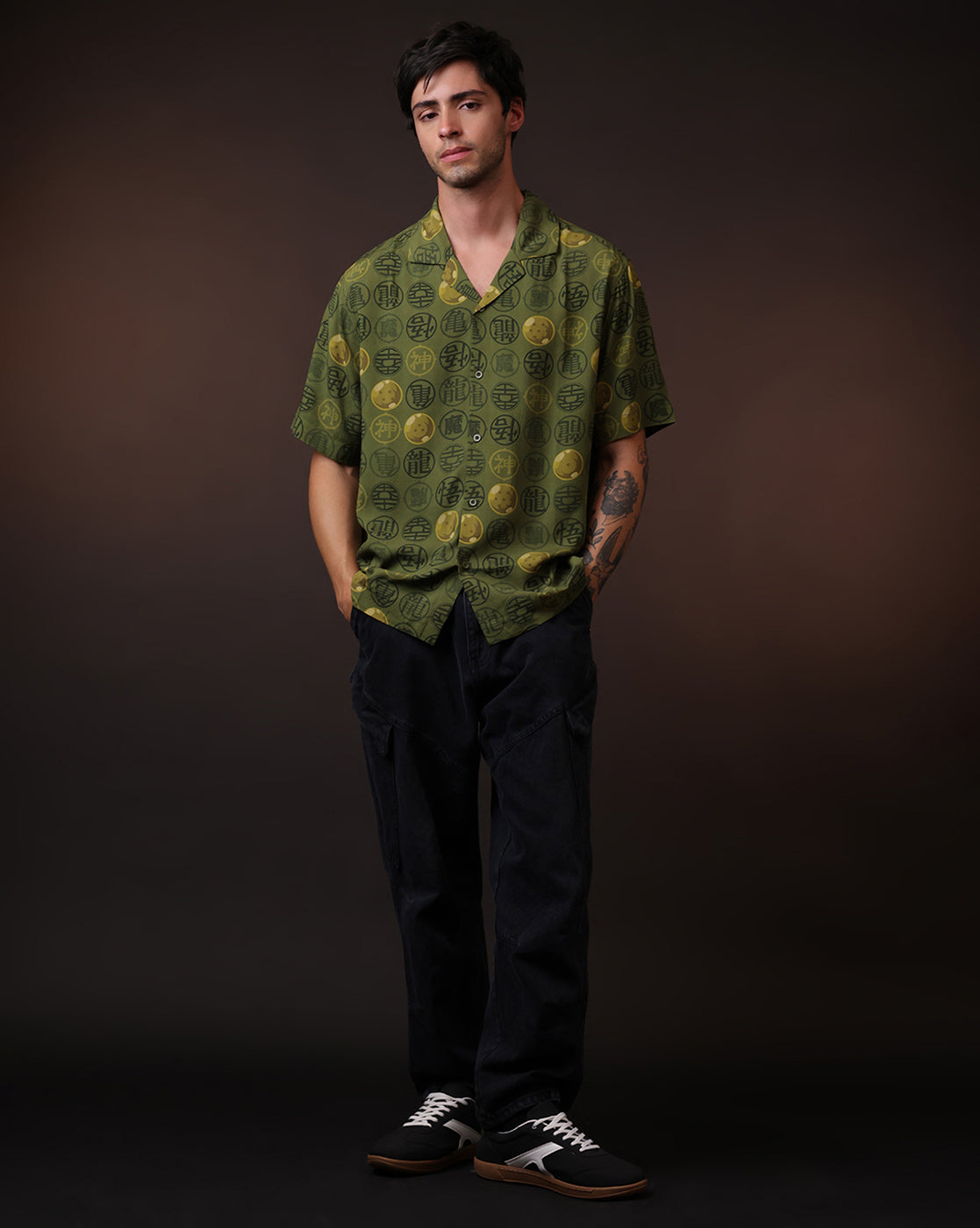 Dragon Ball Z Regular Fit Casual Shirt