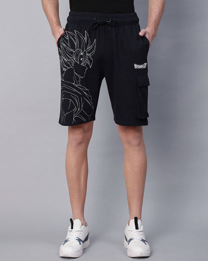 Dragon Ball Z  Regular Fit Shorts  Men