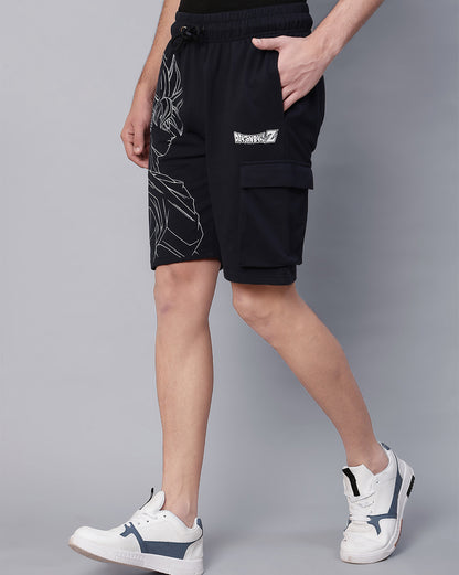 Dragon Ball Z  Regular Fit Shorts  Men