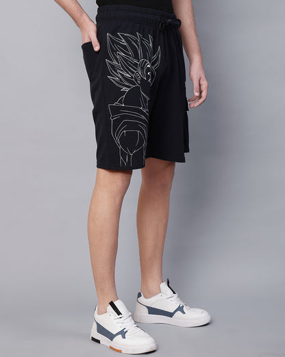 Dragon Ball Z  Regular Fit Shorts  Men