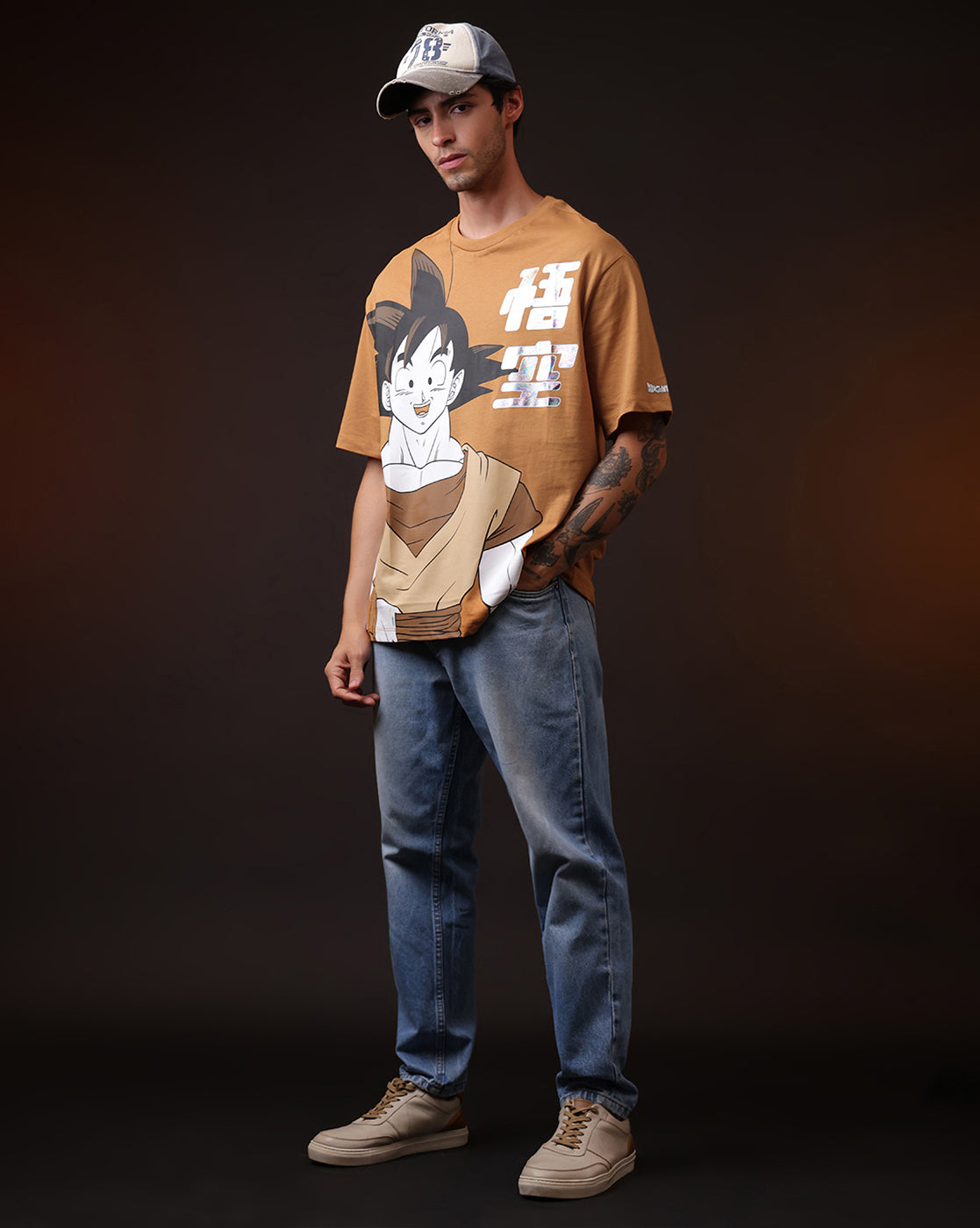 Dragon Ball Z Oversized Tshirt Men