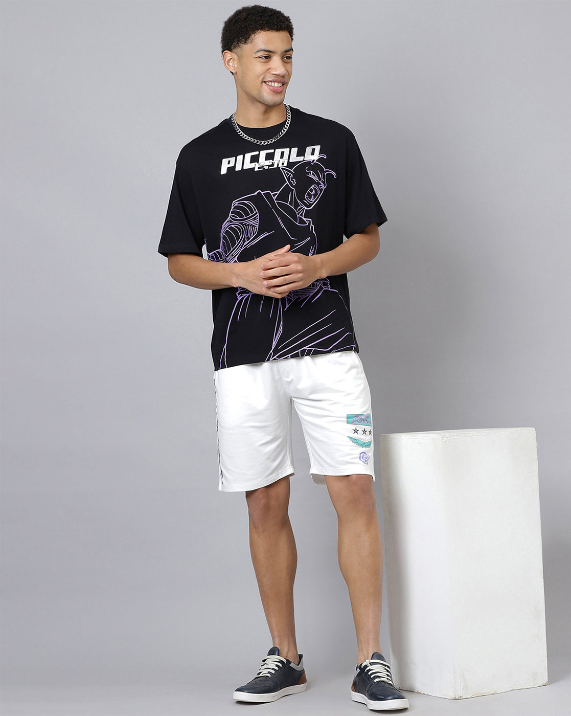 Dragon Ball Z Printed Oversized Tshirt For Men