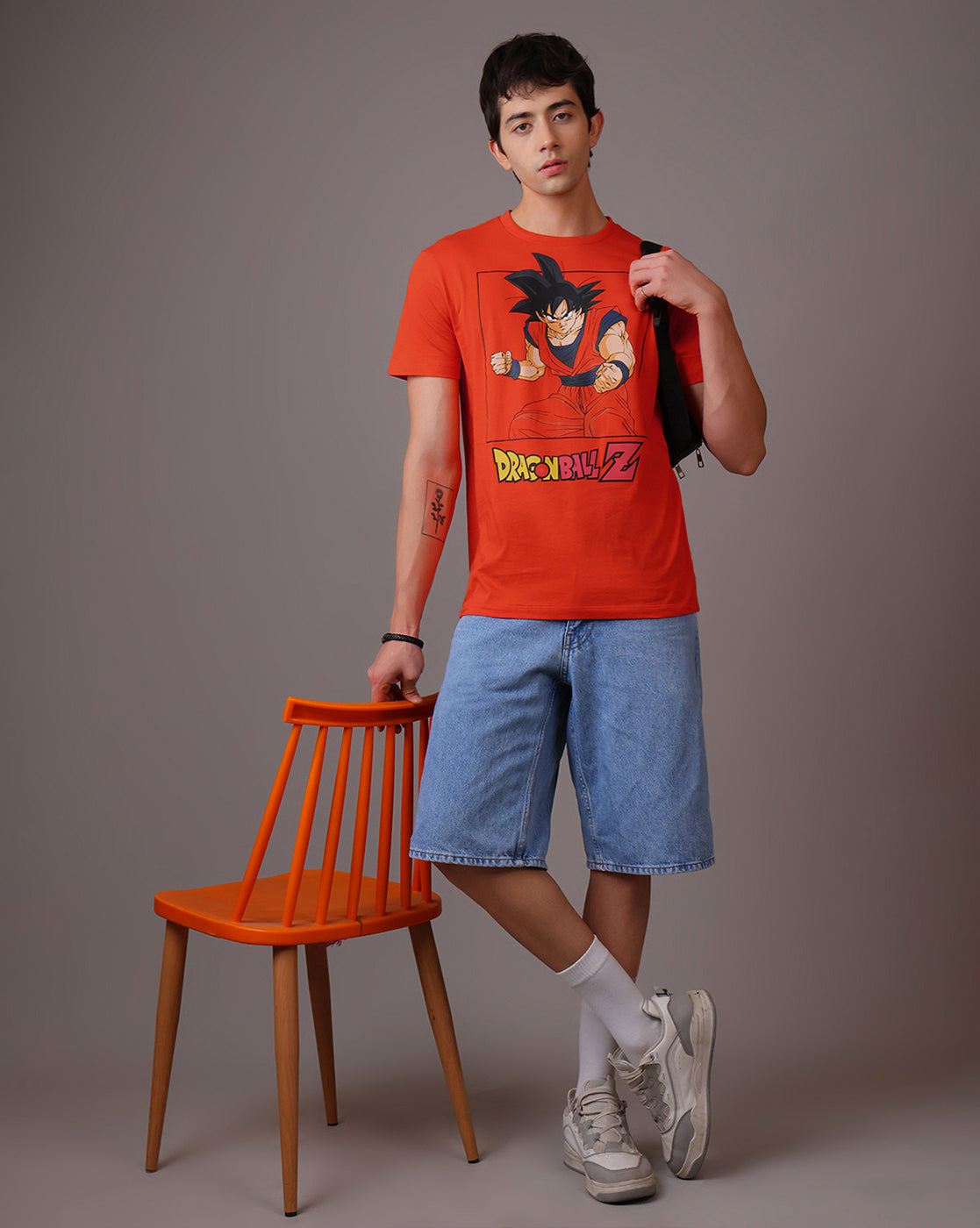 Dragon Ball Z Printed Regular Fit Tshirt For Men