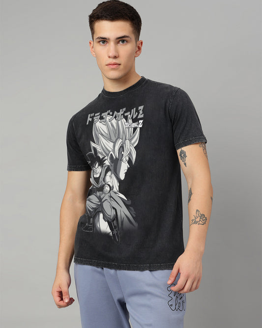 Dragon Ball Z Printed Regular Fit Tshirt For Men