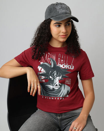 Dragon Ball Z Regular Fit Tshirt Women