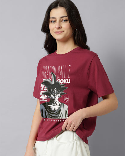 Dragon Ball Z Regular Fit Tshirt Women