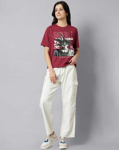 Dragon Ball Z Regular Fit Tshirt Women