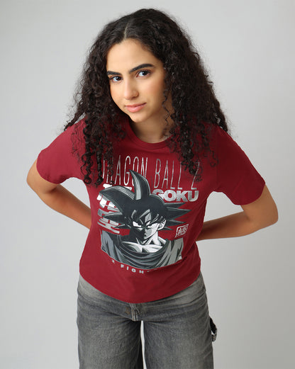 Dragon Ball Z Regular Fit Tshirt Women