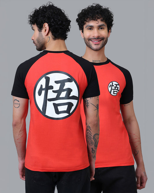Dragon Ball Z  Printed Regular Fit Tshirt For Men