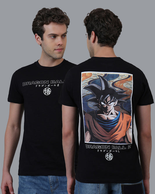 Dragon Ball Z Printed Regular Fit Tshirt For Men