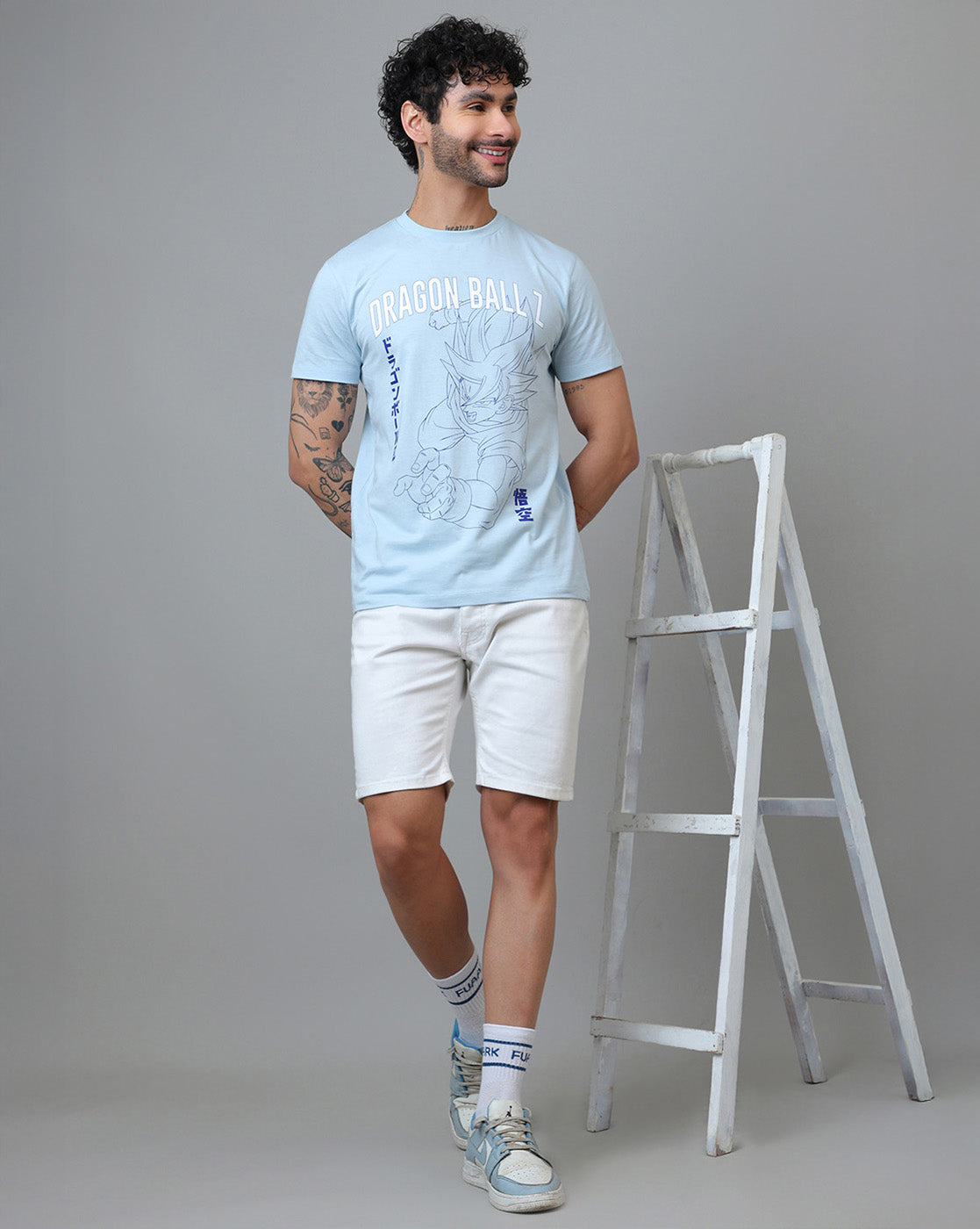 Dragon Ball Z Printed Regular Fit Tshirt For Men