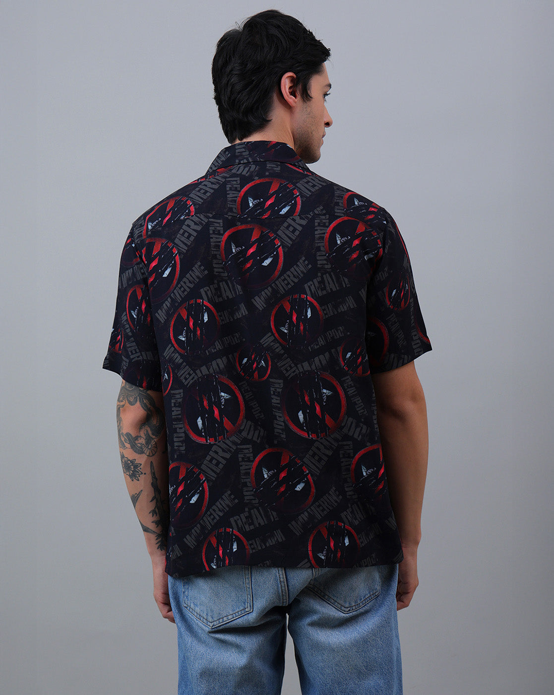 Deadpool & Wolverine Printed Regular Fit Shirt For Men