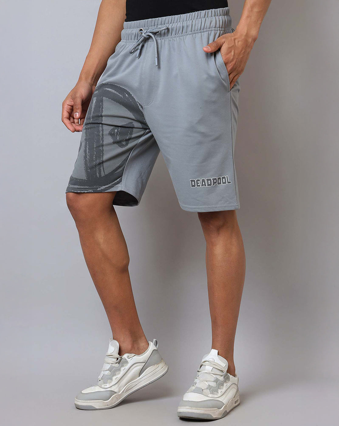 Deadpool & Wolverine Printed Regular Fit Shorts For Men