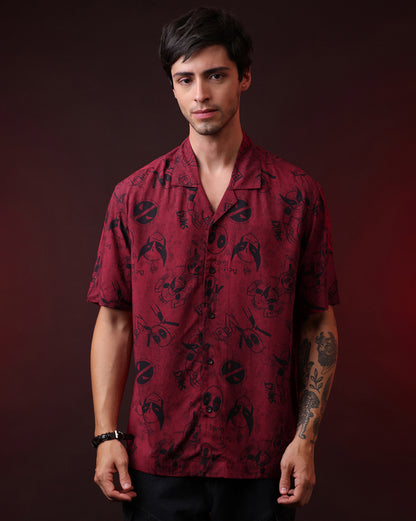Deadpool & Wolverine Regular Fit Casual Shirt