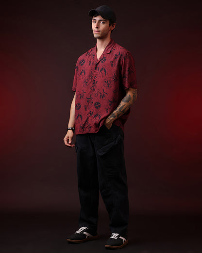 Deadpool & Wolverine Regular Fit Casual Shirt