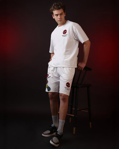 Deadpool & Wolverine Relaxed T-Shirt & Regular Fit Shorts Set