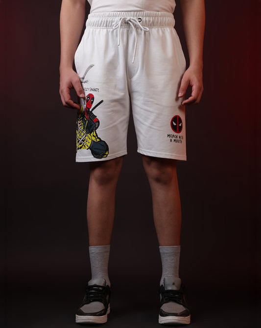 Deadpool & Wolverine Printed Regular Fit Shorts For Men