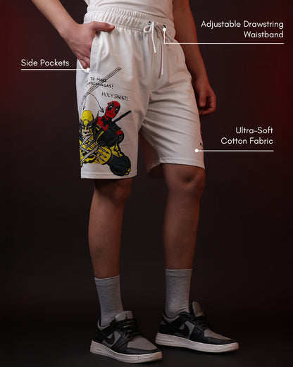 Deadpool & Wolverine Best Bubs Regular Fit Shorts
