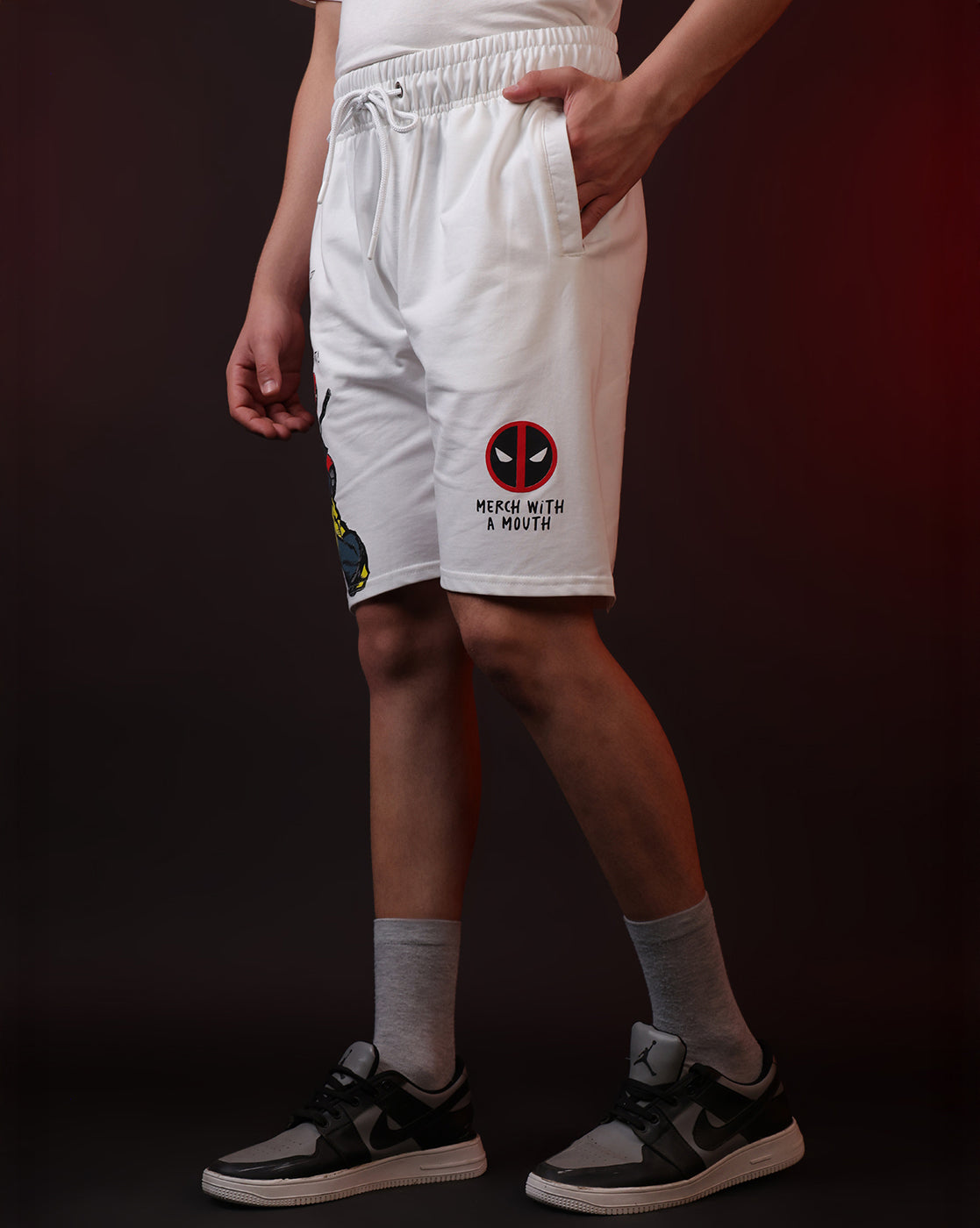 Deadpool & Wolverine Best Bubs Regular Fit Shorts For Men