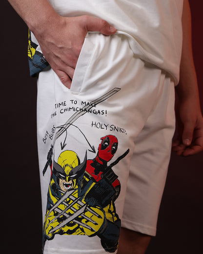 Deadpool & Wolverine Best Bubs Regular Fit Shorts